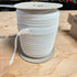 White Elastic Knit 0.75in, 1 Ft