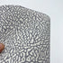 Elephant Print Leather, White/Gray