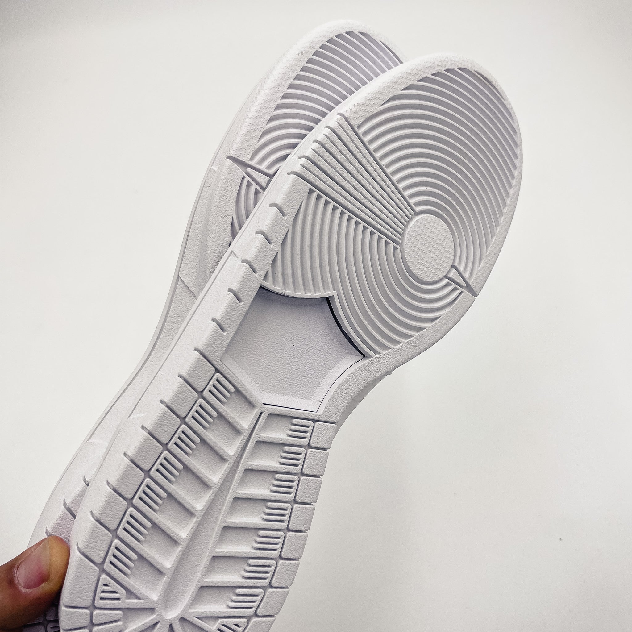 SkateBoard (SB Dunk) Shoe Soles, White