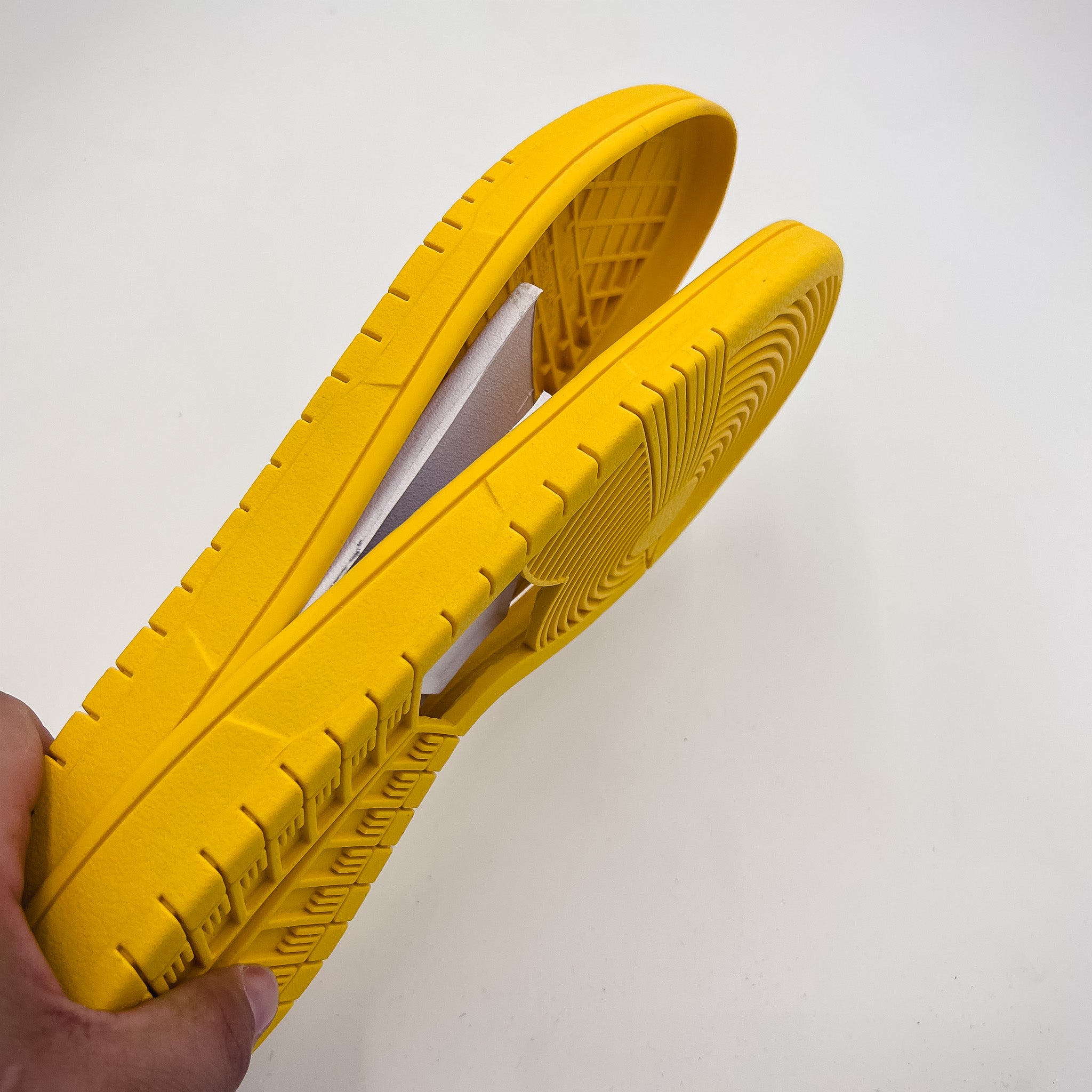 SkateBoard (SB Dunk) Shoe Soles, Yellow